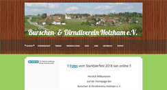 Desktop Screenshot of bdv-holzham.de